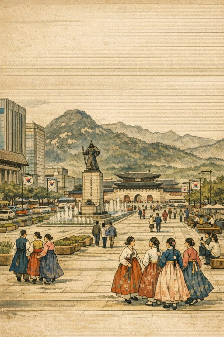 광화문에서 경복궁까지 한 번에 걷고 싶다: 광화문 도로 지하화에 대한 상상